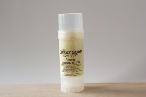 Almond lotion stick