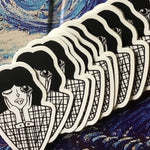 Wink Girl 2"sticker